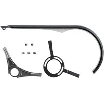 Herrmans SLIM 48 Tooth Chainguard & Hardware Clear/Black